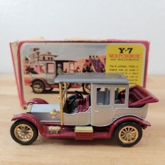 Matchbox Models Of Yesteryear Y7-3 1912 Rolls Royce. F type box 48: 1 Scale - Picture 3 of 12